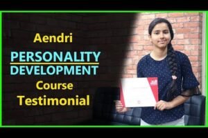 Aendri Personality Development Course Testimonial at IELTS Learning